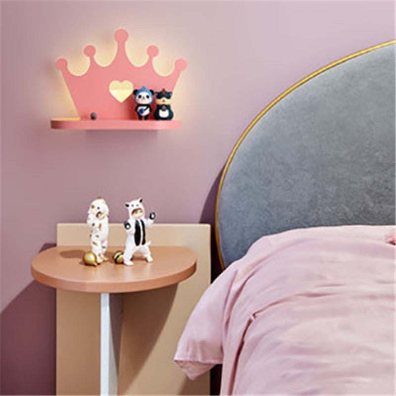 Simple And Modern Led Living Room Bedroom Crown Chandelier