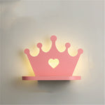 Simple And Modern Led Living Room Bedroom Crown Chandelier