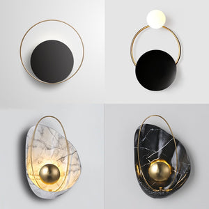 Creative Shell Wall Lamp Warm Aisle Bedroom Study Wall Lamp