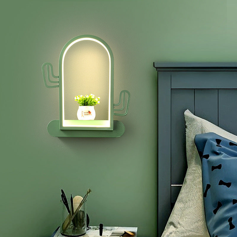 Simple And Modern Led Living Room Bedroom Crown Chandelier